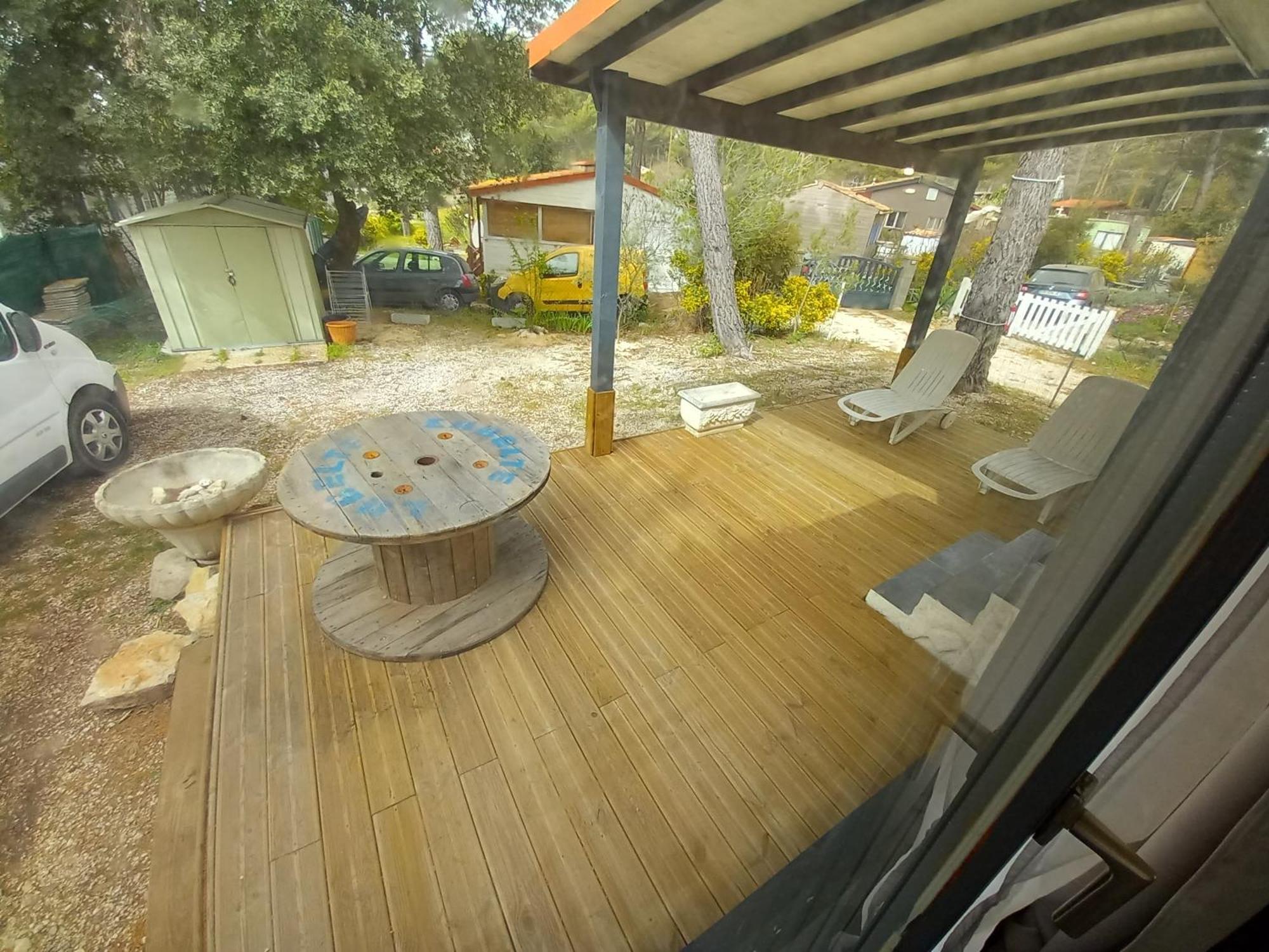 Mobilhome A Deux Pas Du Circuit Du Castellet Avec Terrasse Vue Mer Ле-Кастелле Экстерьер фото